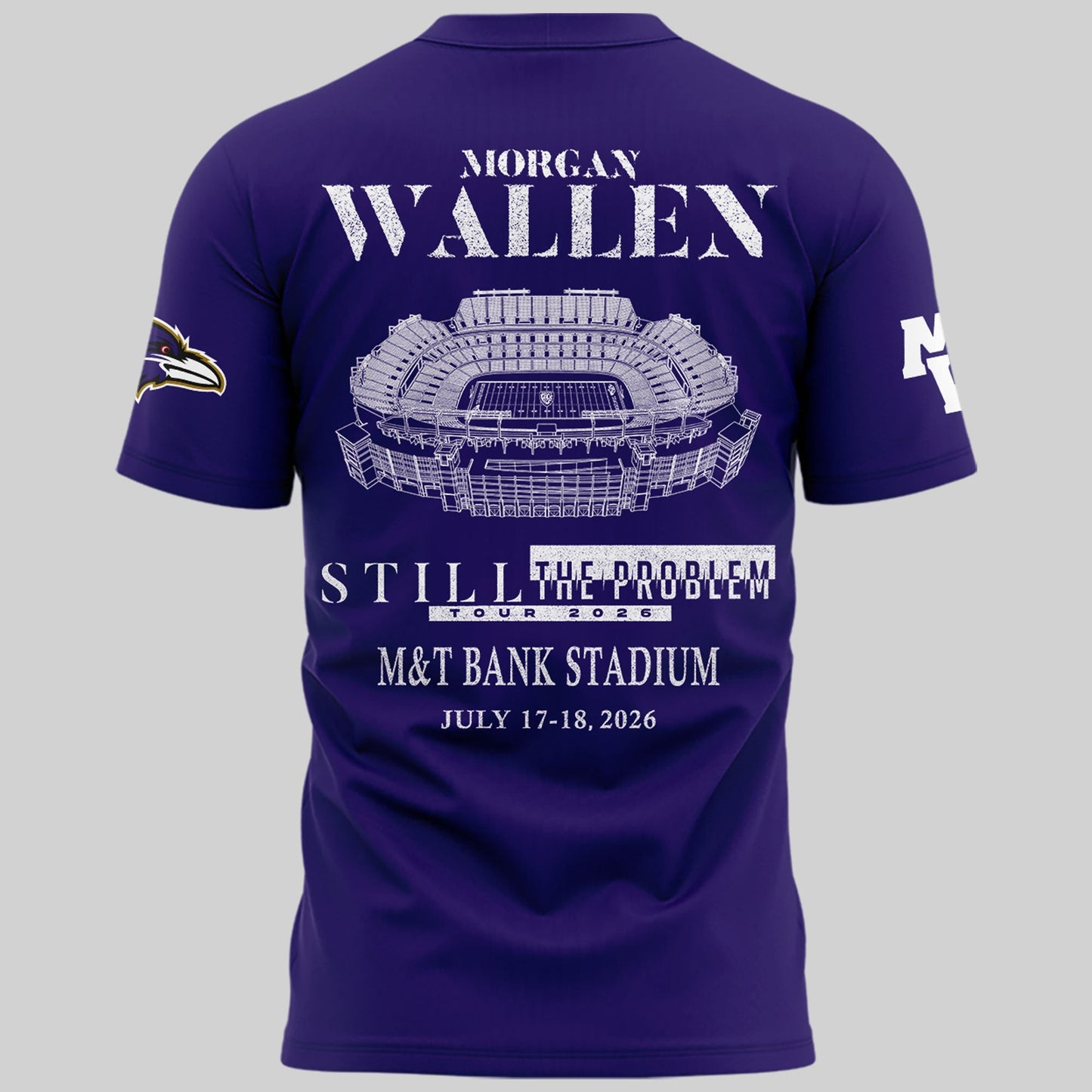 1.Special New Edition Baltimore Ravens x MW Tshirt 2026