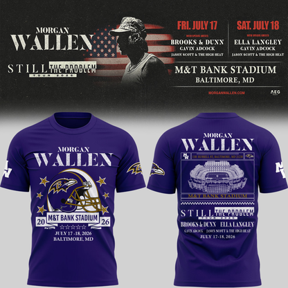 Exclusive Version Baltimore Ravens x MW Tshirt 2026