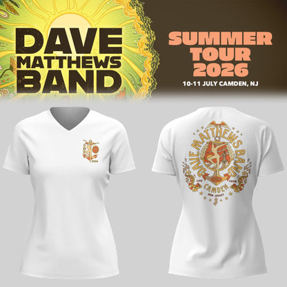 Limited Edition Summer Tour 2026 At Camden,NJ V-neck Shirt