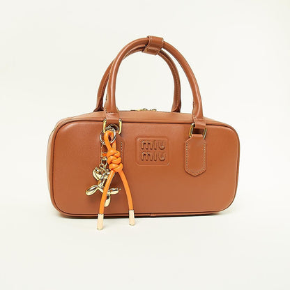 Balloon Dog Bag Charm: Leather Rope Keychain, Purse Accessories