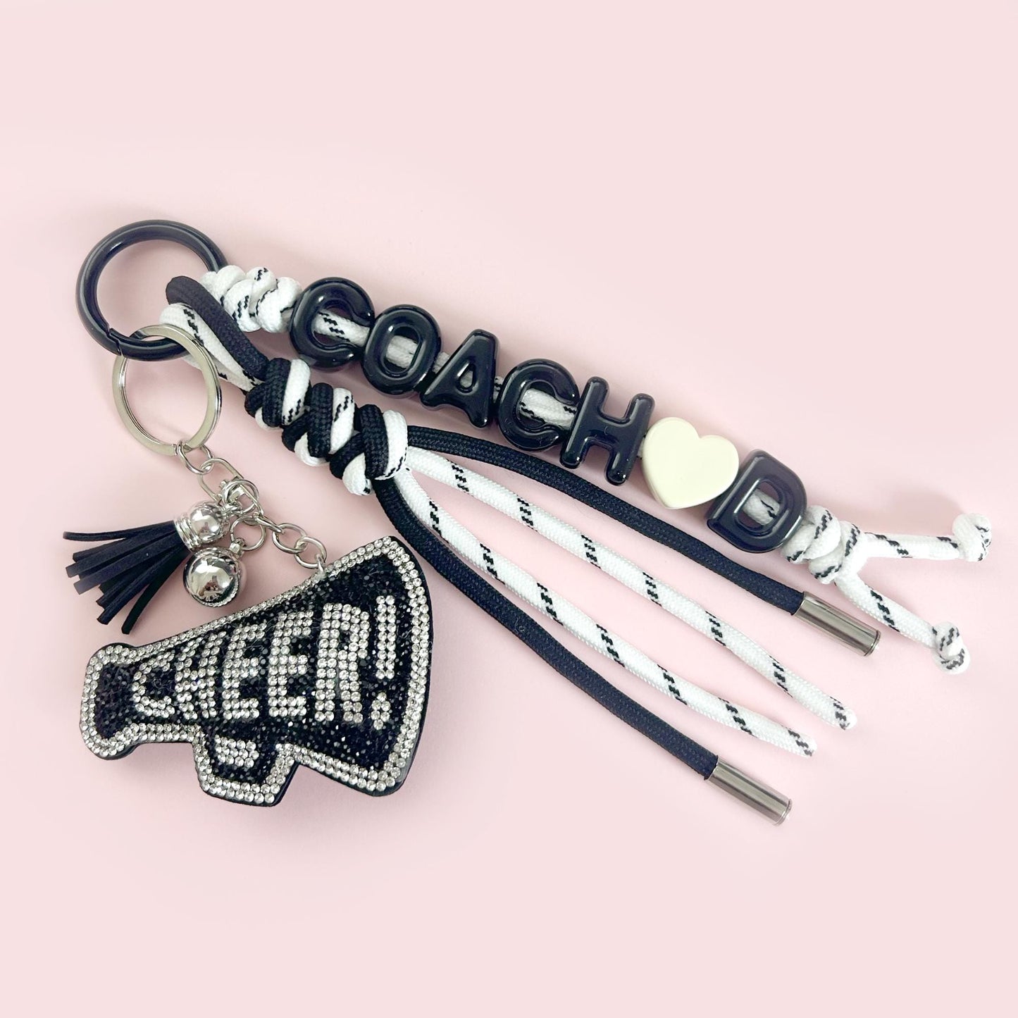 Personalized Sports Name Keychain Gift - Custom Name with Soccer Baseball Basketball