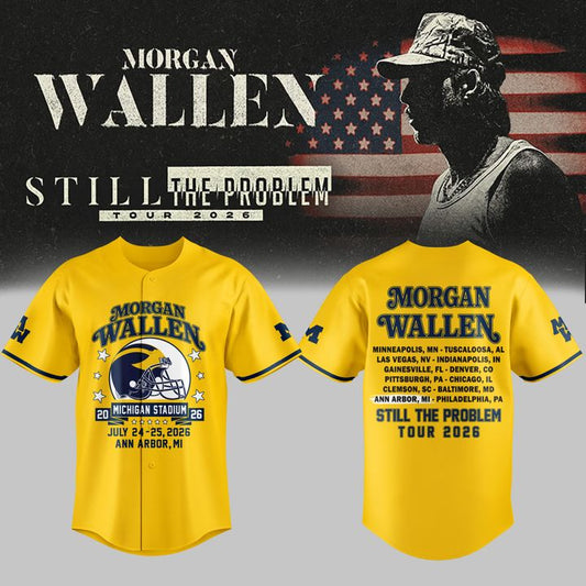 Perfect Still The Problem Tour 2026 - Michigan Football x MW Jersey