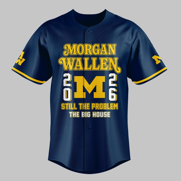 Perfect Still The Problem Tour 2026 - Michigan Football x MW Jersey