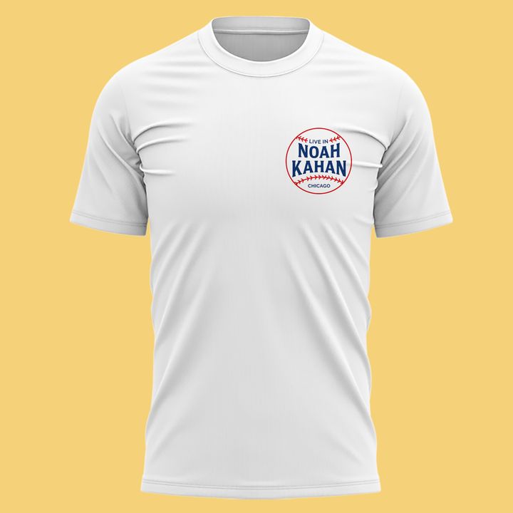 2. Noah Kahan's 'Great Divide Tour' coming to Chicago | Wrigley Field White Tee